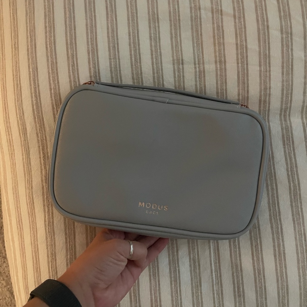 Gray Jewelry Bag for Women